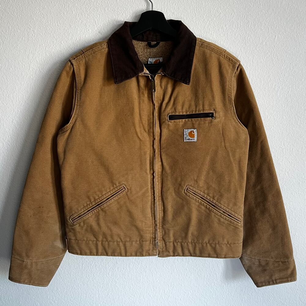 Carhartt WJ097 CML WOMENS brown Detroit work wear jacket